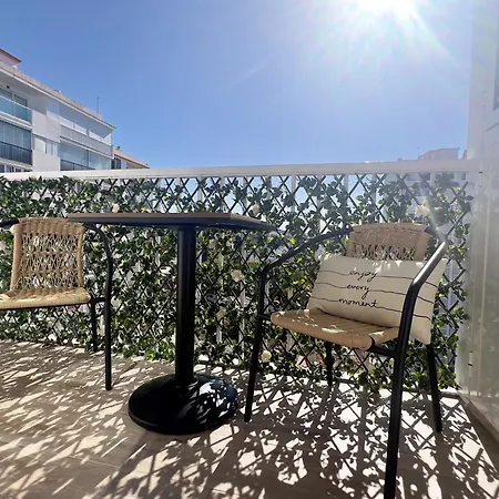 アパート Beachfront Paradise Sitio de Calahonda